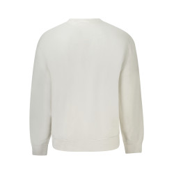 CALVIN KLEIN HERREN-SWEATSHIRT MIT ZIP WEISS