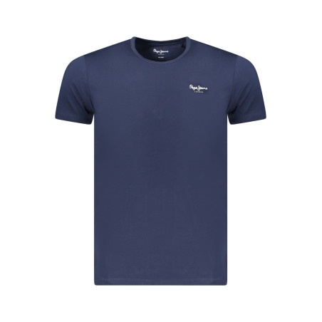PEPE JEANS T-SHIRT MANICHE CORTE UOMO BLU