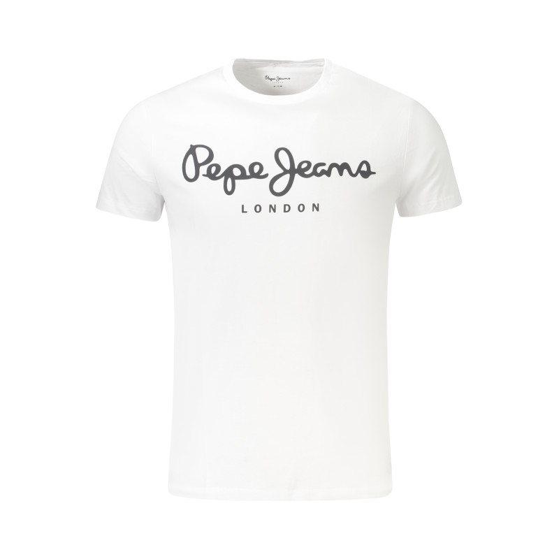 PEPE JEANS KURZARM-T-SHIRT HERREN WEISS
