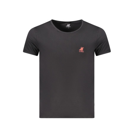 US GRAND POLO SHORT SLEEVE T-SHIRT MEN BLACK