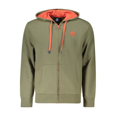 NORTH SAILS MEN&39S ZIP-UP SWEATSHIRT GREEN