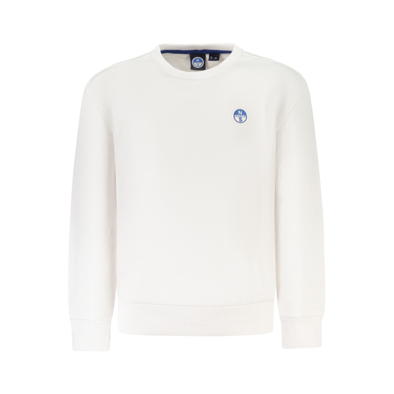 NORTH SAILS KINDER-SWEATSHIRT MIT ZIP WEISS