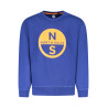 NORTH SAILS CHILDREN&39S BLUE ZIP-UP SWEATSHIRT
