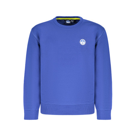 NORTH SAILS CHILDREN&39S BLUE ZIP-UP SWEATSHIRT