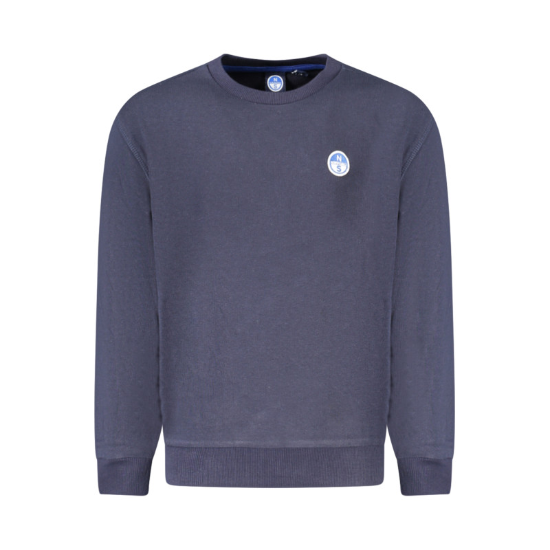 NORTH SAILS CHILDREN&39S BLUE ZIP-UP SWEATSHIRT