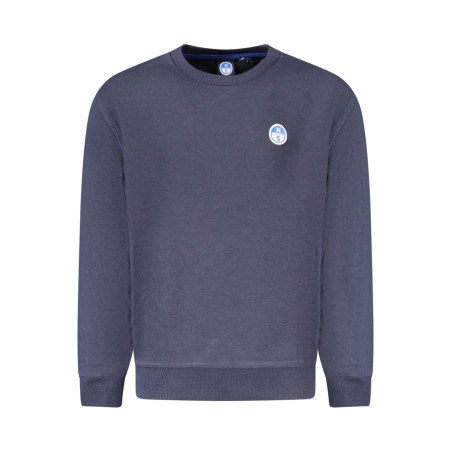 NORTH SAILS CHILDREN&39S BLUE ZIP-UP SWEATSHIRT