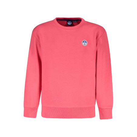 NORTH SAILS CHILDREN&39S PINK ZIP-LESS SWEATSHIRT
