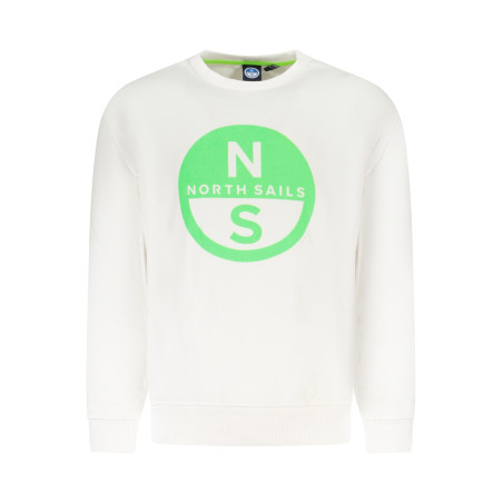 NORTH SAILS CHILDREN&39S ZIP-UP SWEATSHIRT WHITE