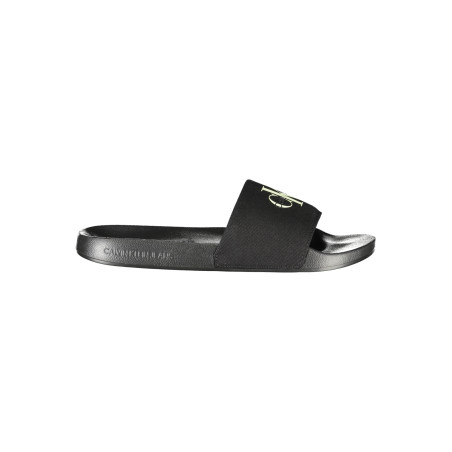 CALVIN KLEIN MEN&39S BLACK SLIPPER FOOTWEAR