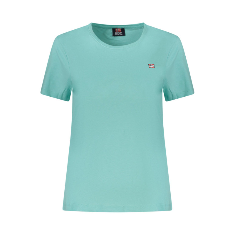 NORWAY 1963 WOMEN&39S SHORT SLEEVE T-SHIRT BLUE
