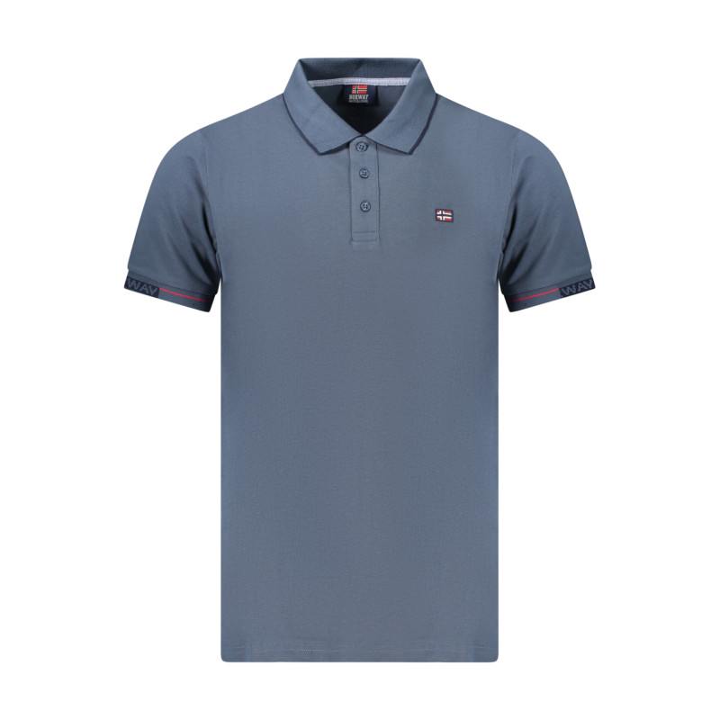 NORWAY 1963 MEN&39S SHORT SLEEVE POLO BLUE