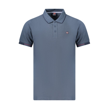 NORWAY 1963 MEN&39S SHORT SLEEVE POLO BLUE