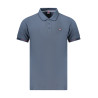 NORWAY 1963 MEN&39S SHORT SLEEVE POLO BLUE