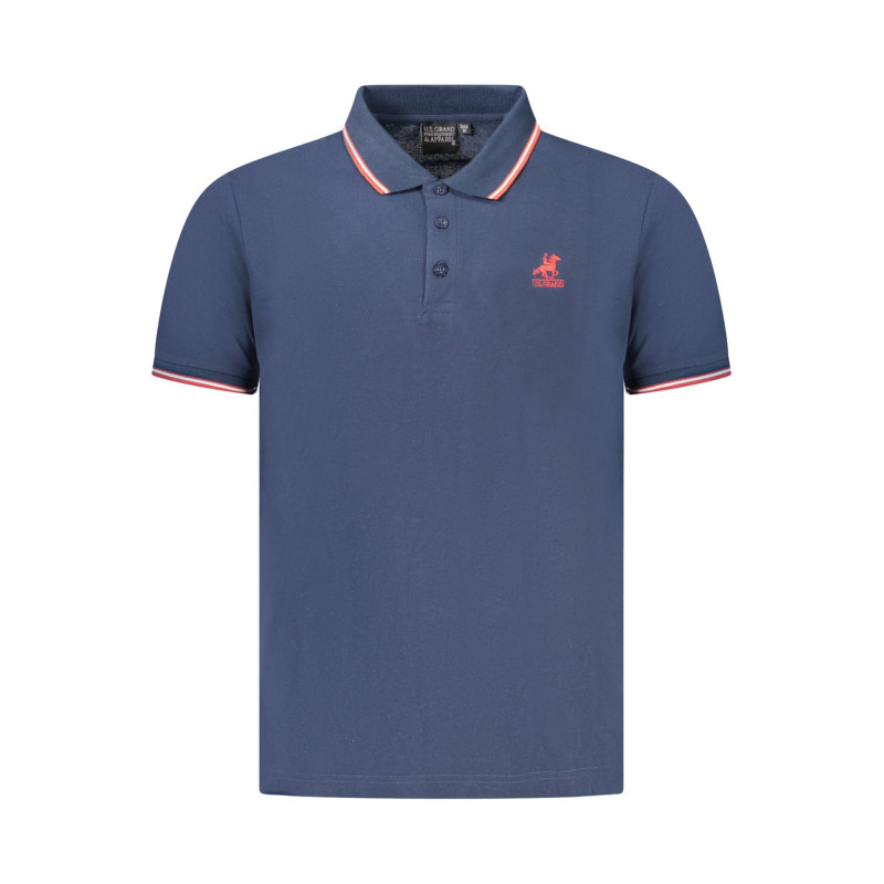 US GRAND POLO HERREN KURZARM POLO BLAU
