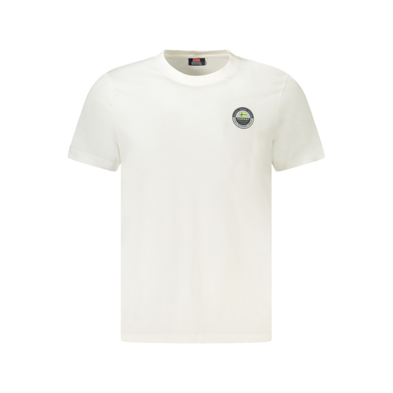 NORWAY 1963 T-SHIRT MANICHE CORTE UOMO BIANCO