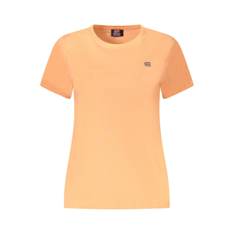 NORWEGEN 1963 ROSA KURZARM-T-SHIRT FÜR DAMEN