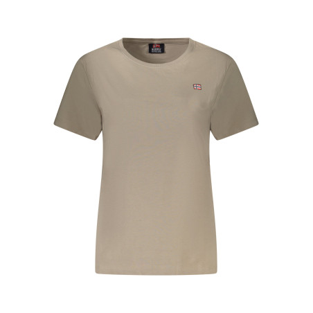 NORWAY 1963 T-SHIRT MANICHE CORTE DONNA BEIGE