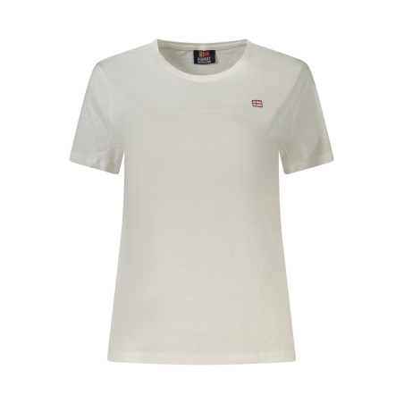 NORWAY 1963 T-SHIRT MANICHE CORTE DONNA BIANCO