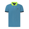 NORWEGEN 1963 HERREN KURZARM POLOSHIRT BLAU