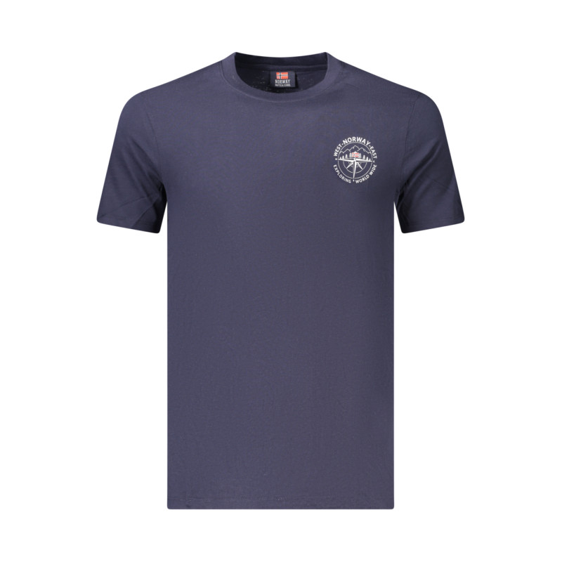NORWAY 1963 MEN&39S SHORT SLEEVE T-SHIRT BLUE