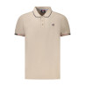 NORWEGEN 1963 HERREN KURZARM POLOSHIRT BEIGE