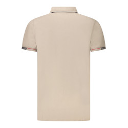 NORWEGEN 1963 HERREN KURZARM POLOSHIRT BEIGE