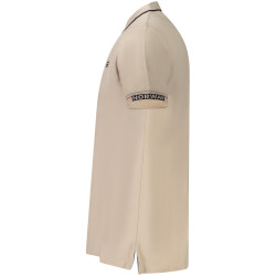 NORWAY 1963 POLO MANICHE CORTE UOMO BEIGE