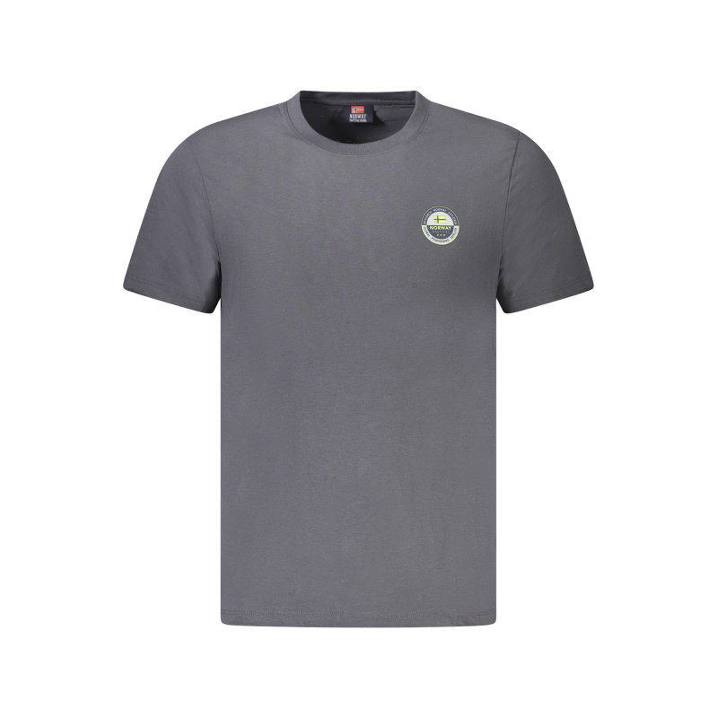 NORWAY 1963 MEN&39S SHORT SLEEVE T-SHIRT GREY