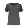 NORWAY 1963 T-SHIRT MANICHE CORTE DONNA NERO