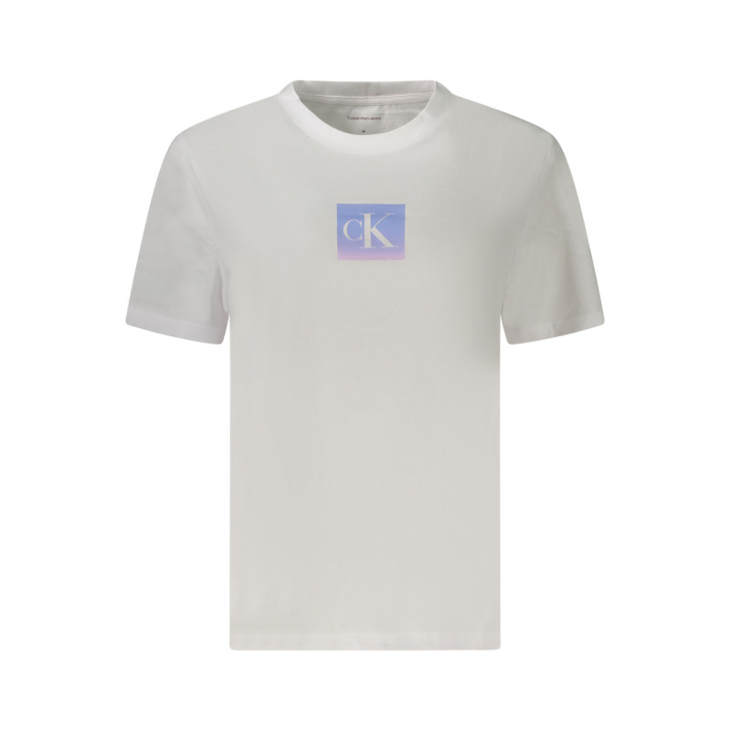 CALVIN KLEIN KURZARM-T-SHIRT DAMEN WEISS
