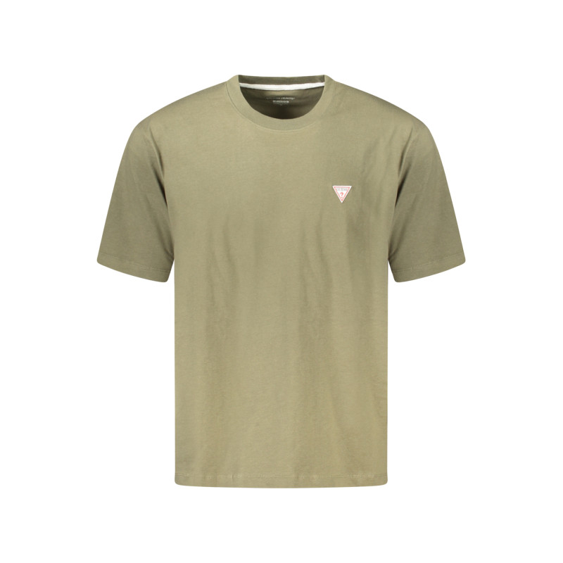 GUESS JEANS SHORT SLEEVE T-SHIRT MEN GREEN