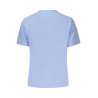 CALVIN KLEIN T-SHIRT MANICHE CORTE DONNA AZZURRO