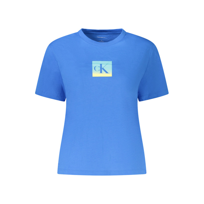 CALVIN KLEIN WOMEN&39S SHORT SLEEVE T-SHIRT BLUE