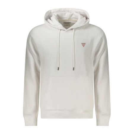 GUESS JEANS SWEATSHIRT OHNE REISSVERSCHLUSS HERREN WEISS
