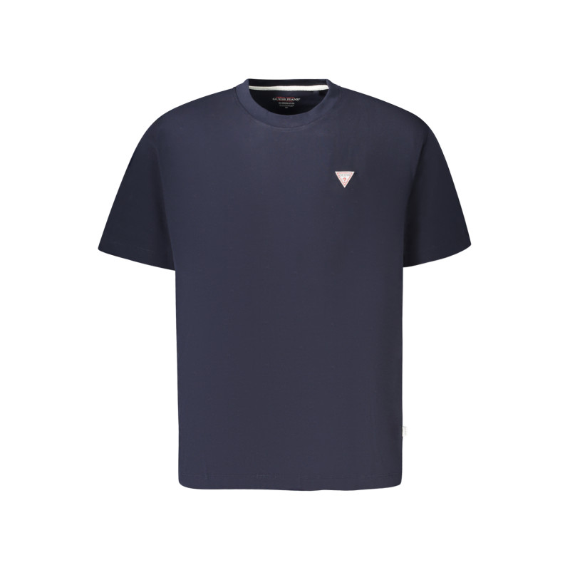 GUESS JEANS SHORT SLEEVE T-SHIRT MEN BLUE