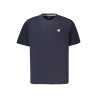 GUESS JEANS SHORT SLEEVE T-SHIRT MEN BLUE