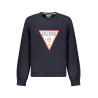GUESS JEANS SWEATSHIRT OHNE REISSVERSCHLUSS HERREN BLAU