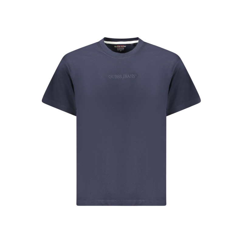 GUESS JEANS SHORT SLEEVE T-SHIRT MEN BLUE