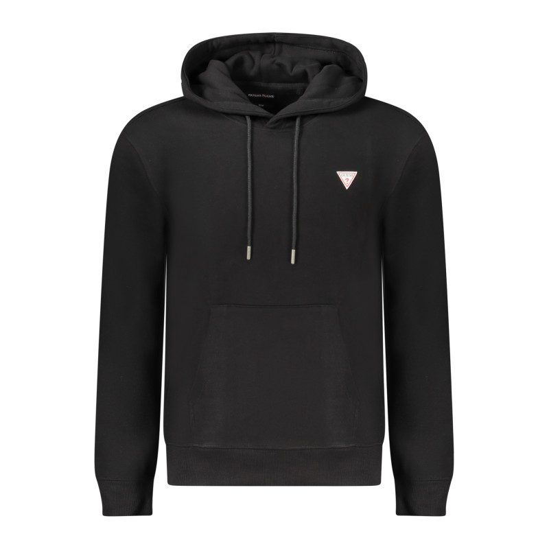 GUESS JEANS SWEATSHIRT OHNE REISSVERSCHLUSS HERREN SCHWARZ