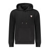 GUESS JEANS SWEATSHIRT OHNE REISSVERSCHLUSS HERREN SCHWARZ