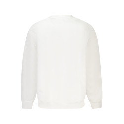 GUESS JEANS FELPA SENZA ZIP UOMO BIANCO