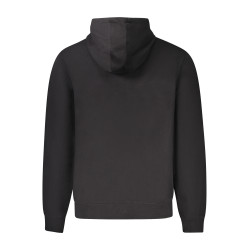 GUESS JEANS FELPA SENZA ZIP UOMO NERO