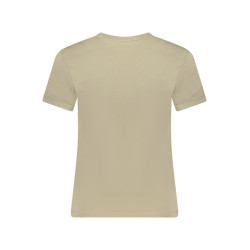 GUESS JEANS BEIGE WOMEN&39S SHORT SLEEVE T-SHIRT
