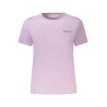 GUESS JEANS WOMEN&39S SHORT SLEEVE T-SHIRT PURPLE