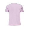 GUESS JEANS T-SHIRT MANICHE CORTE DONNA VIOLA