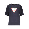 GUESS JEANS WOMEN&39S SHORT SLEEVE T-SHIRT BLUE