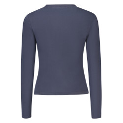 GUESS JEANS T-SHIRT MANICHE CORTE DONNA BLU