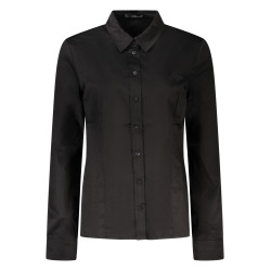 GUESS JEANS LANGARMSHIRT DAMEN SCHWARZ