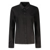 GUESS JEANS LONG SLEEVE SHIRT WOMEN BLACK