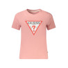 GUESS JEANS WOMEN&39S SHORT SLEEVE T-SHIRT PINK